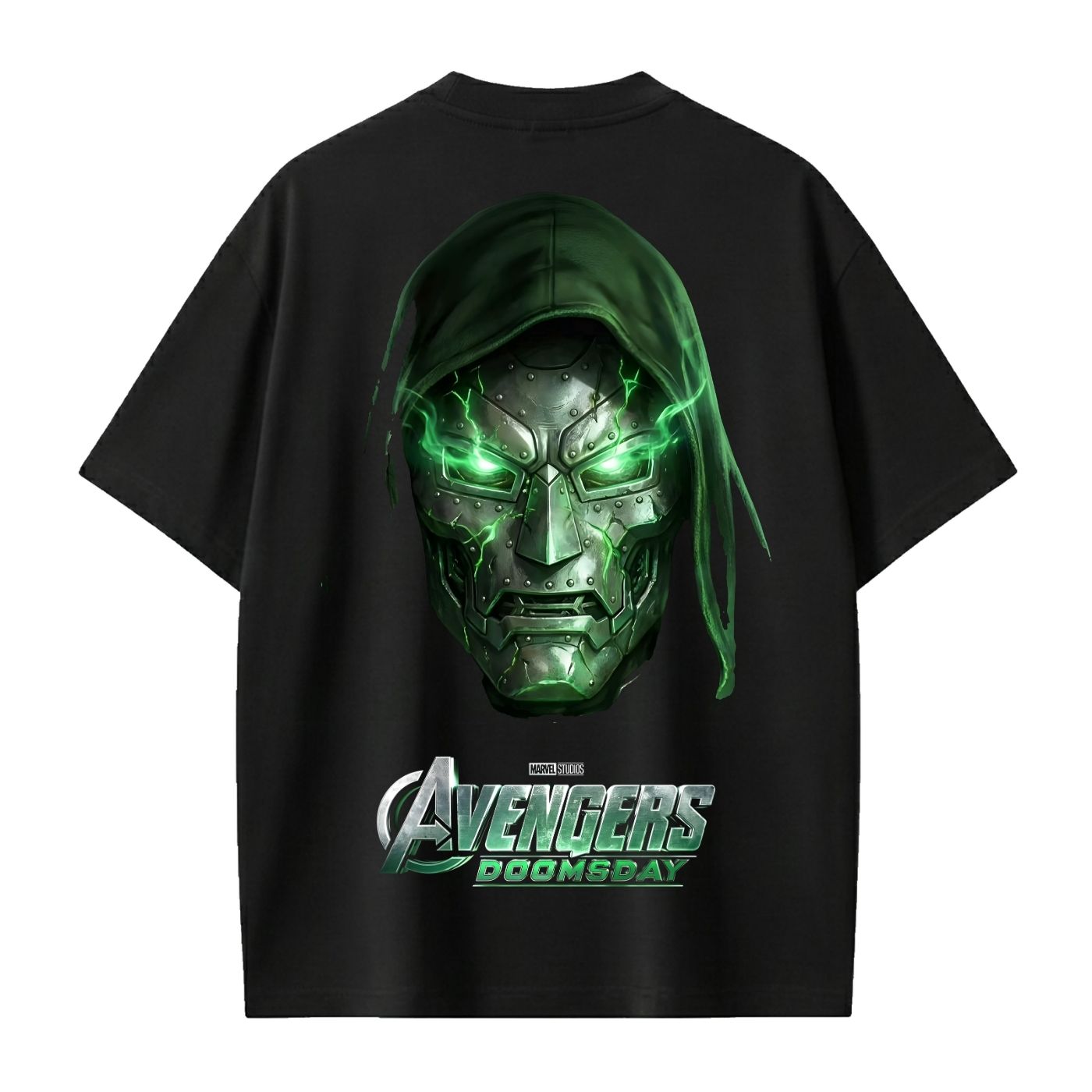 Polo Oversize Doctor Doom Avengers Doomsday Máscara