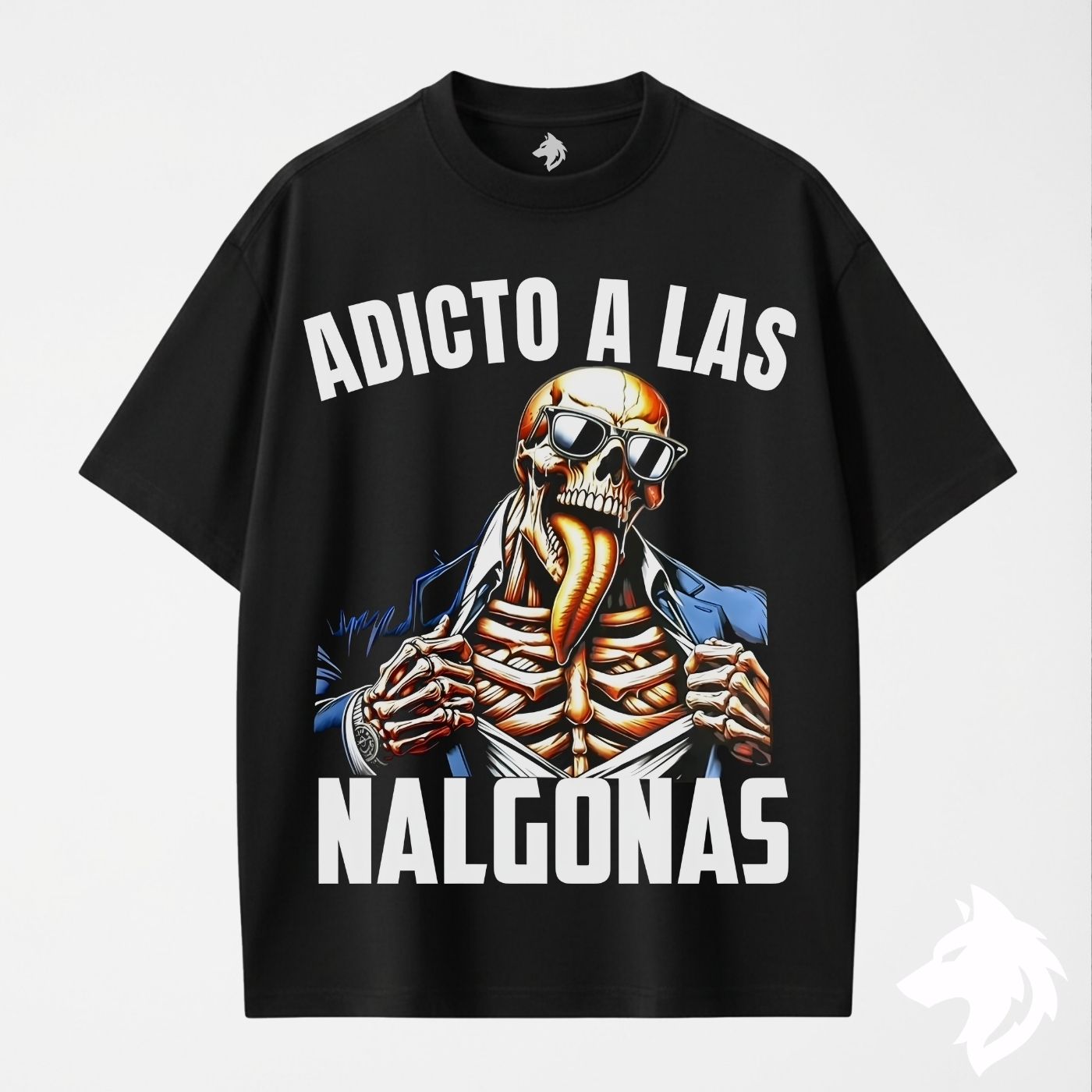 POLO OVERSIZE ADICTO A LAS NALGONAS